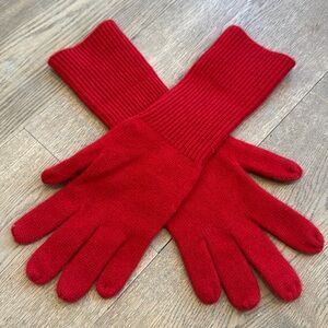 J. Crew cashmere tech touch gloves